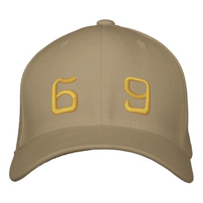 69 BASEBALL CAP by Giggles_Activated