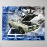 69 GTO-Lake Scott Rod Run Posters