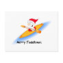 69_santa_paddler post card