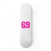 69 - sixty-nine skateboard
