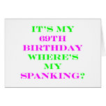 69 Where's my spanking?