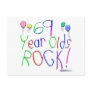 69 Year Olds Rock ! Postcard