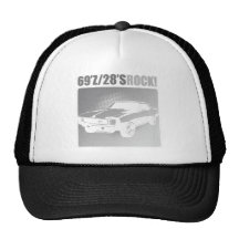 69 Z/28's Rock! Mesh Hats