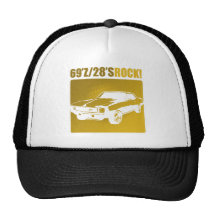 69 Z/28's Rock! Mesh Hats