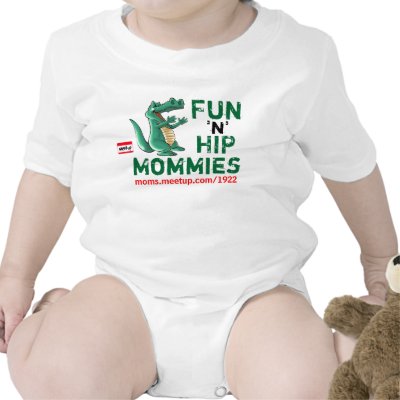 6-12 month Onesie Fun n Hip Moms - Customised by funhipmommie