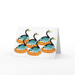 6 Geese A Laying Greeting Card