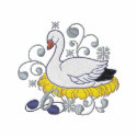 6 Geese A Laying embroidered shirts
