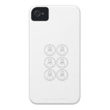6 pack of abs iPhone 4 Case-Mate case