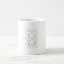 6 pack of abs mug