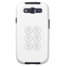 6 pack of abs samsung galaxy s3 cover
