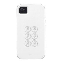 6 pack of abs vibe iPhone 4 case