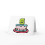 6 Year Old Birthday Cake Card