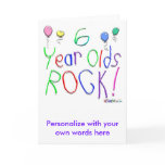 6 Year Olds Rock !