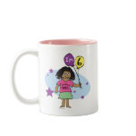 6th Birthday Girls Coffee Mug