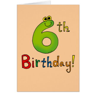 6 Year Old Boy Cards &amp; Invitations | Zazzle.co.uk