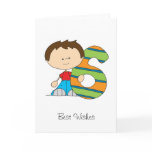 6th Birthday - Greetings card - Boy