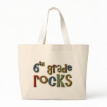 6th Grade Rocks Sixth Tote Bag
