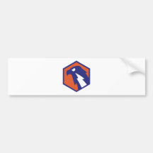6th Signal Command Insignia Bumper Sticker