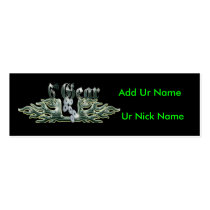 6thGear Profile Card Business Card