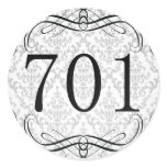 701 Area Code Stickers