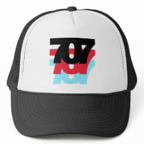 707 Area Code Trucker Hats