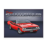 70-72 Challenger Post Card