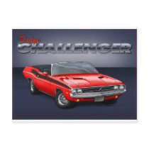 70-72 Challenger Post Card
