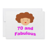 70 and Fabulous Announcement