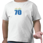 70 Birthday Candles (Blue / Green)