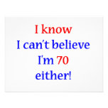 70 Either Personalised Invitations