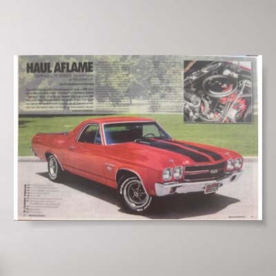 '70 El Camino Print by tobyqq
