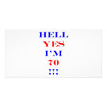 70 Hell yes photo cards