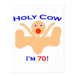 70 Holy Cow! Postcard