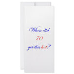 70  Hot rack cards