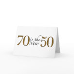 70 Is The New 50 cards