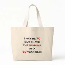 70 stamina tote bags