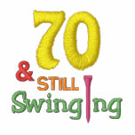 70 & Still Swinging! embroidered shirts