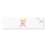 70 Year Old Birthday Cake Bumper Stickers