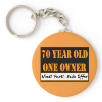 70 Year Old, One Owner - Needs Parts, Make Offer Keychains