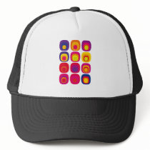 70er elemente trucker hats