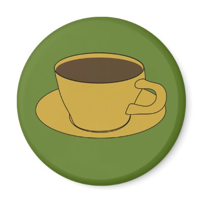 70's Coffee Cup refrigerator magnet by mazarakes