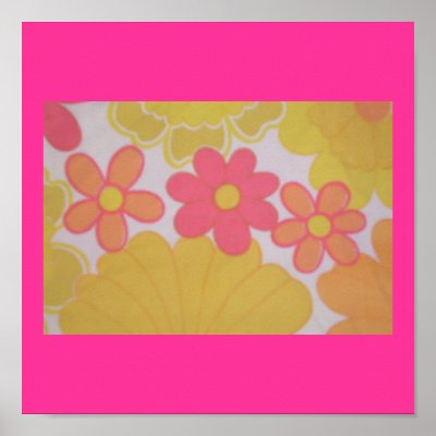 70's Flower Design Posters by pammys