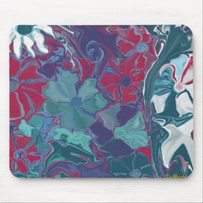 70's Flower Power Mousepad by BlessEverything