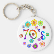 70s Love Key Chains