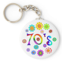 70s Love Key Chains