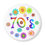 70s Love Fridge Magnet