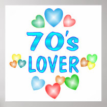70s Lover Posters