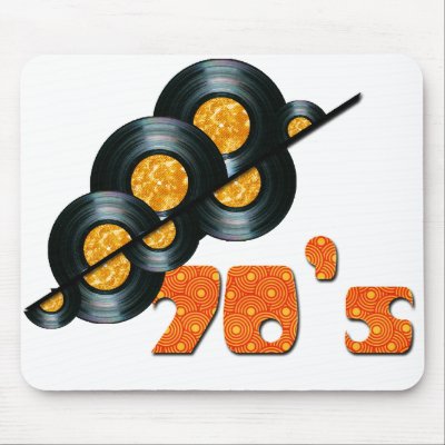 70's tapis de souris by jahwil