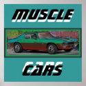 70s Muscle Car posters