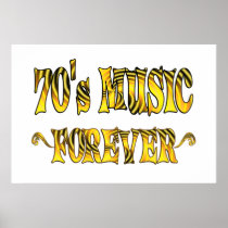 70s Music Forever Poster